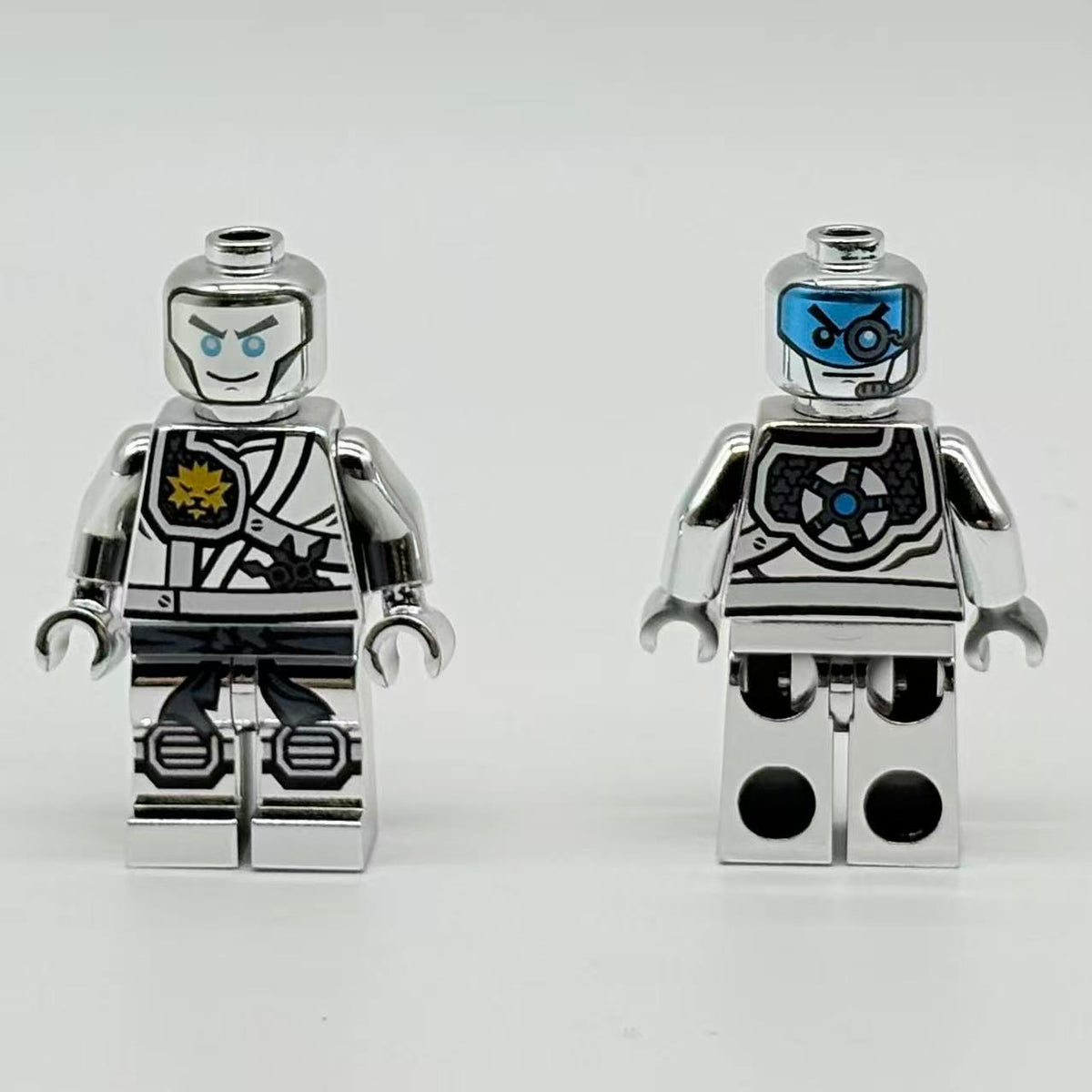Chrome-Silver Titanium Zane