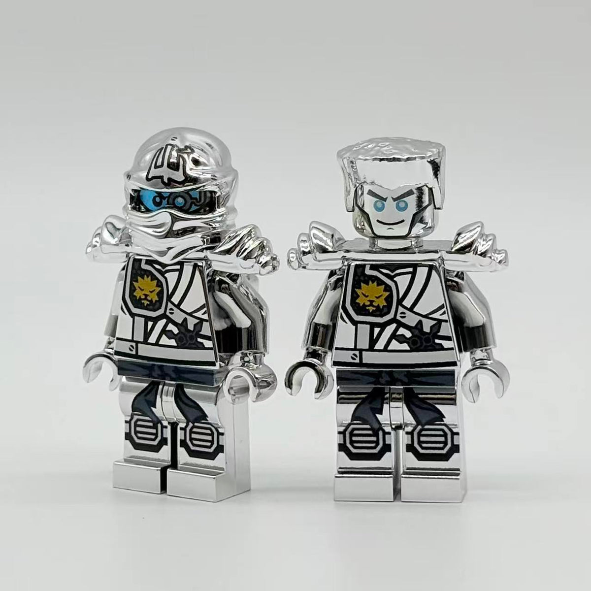 Chrome-Silver Titanium Zane